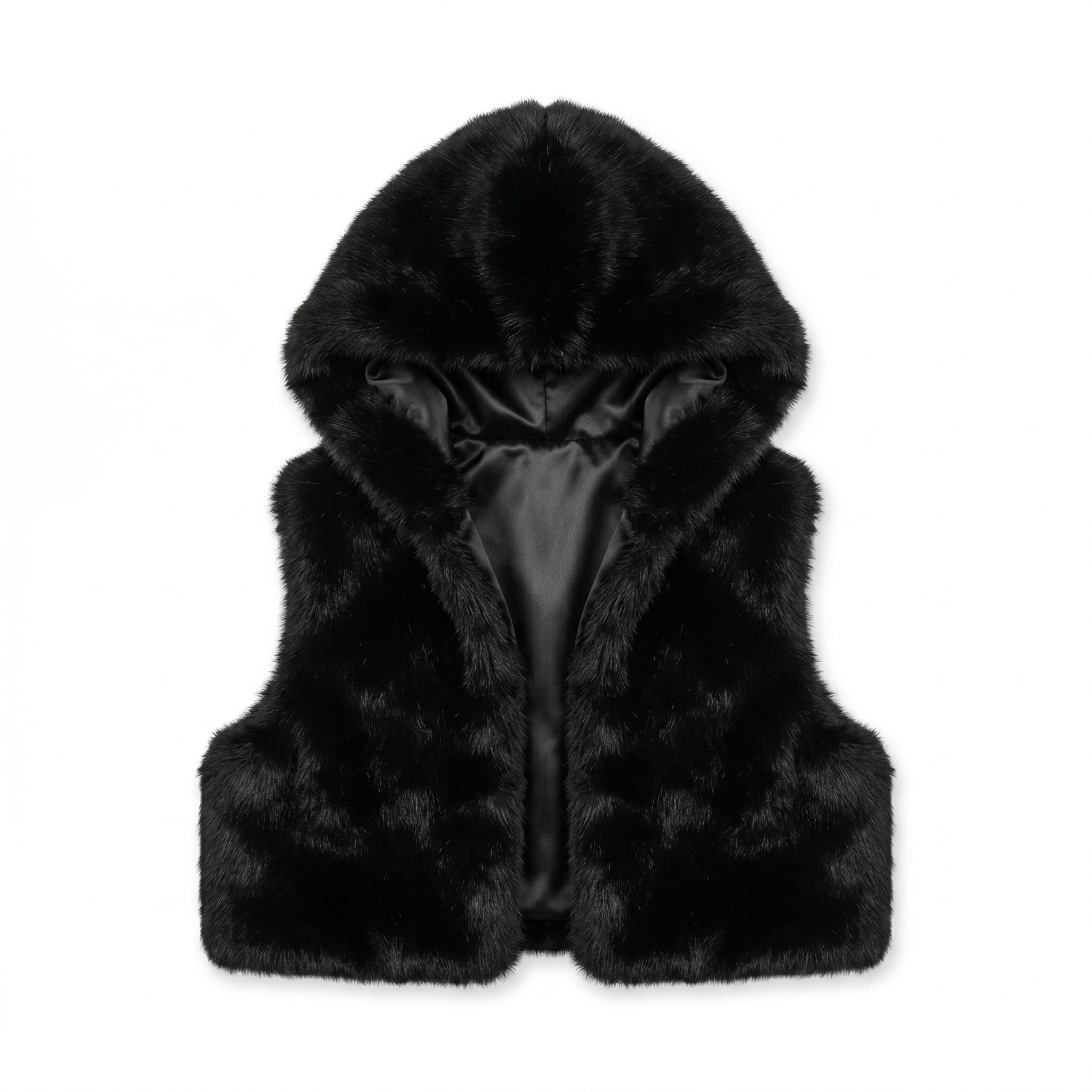 Noir Cropped Vest