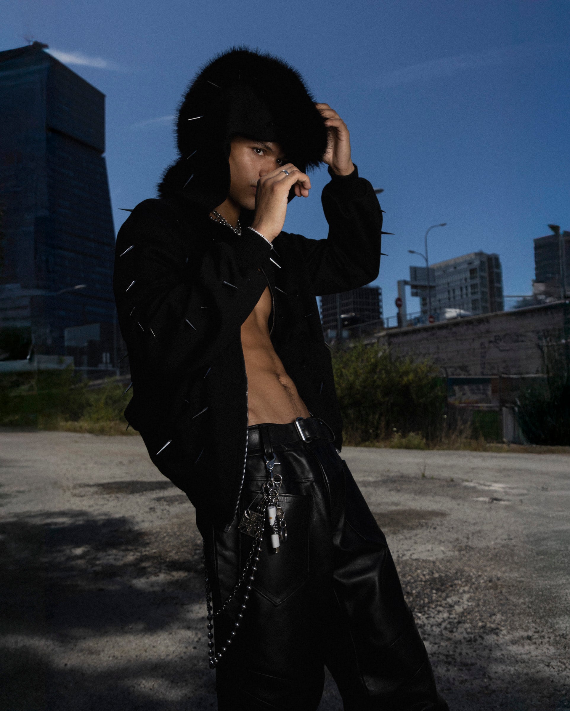 Iroquois Spike Hoodie